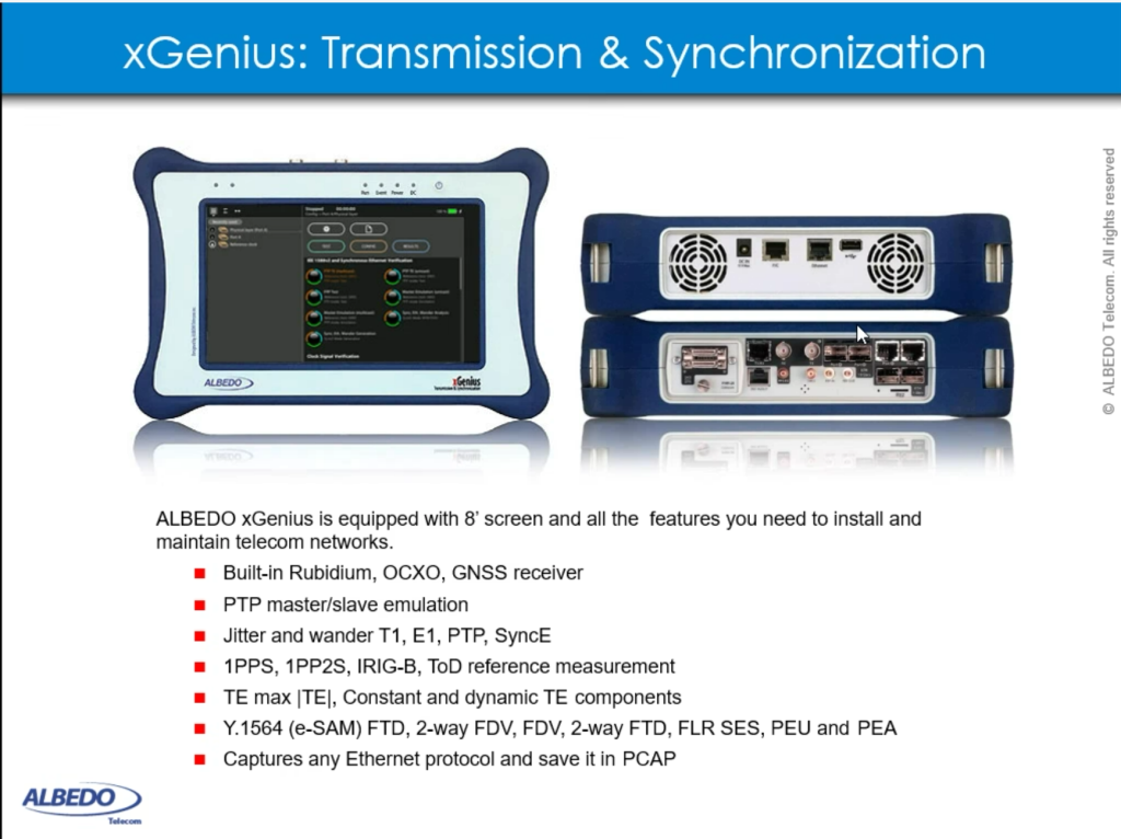 xGenius-transmission &synchronization